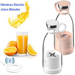 Herramientas de frutas y verduras Licuadora portátil Exprimidor eléctrico Usb Mini Mezcladores de frutas Exprimidores Extractores de frutas Batido de alimentos Máquina para hacer jugo multifunción 230719