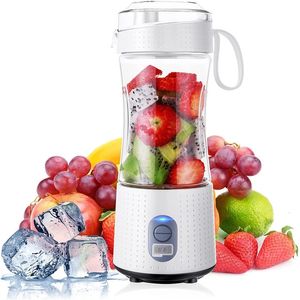 Fruit Groente Gereedschap Draagbare blender Persoonlijke maat blender voor smoothies Sap en shakes 4000 mAh Miniblender met krachtige motor voor thuisreizen 231021