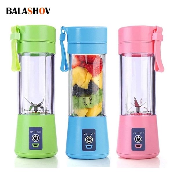 Fruits Légumes Outils Portable Blender USB Mixer Électrique Juicer Machine Smoothie Mini Robot Culinaire Personal Juice s 221007