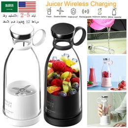 Fruits Légumes Outils Portable Électrique Juicer Blender Usb Mini Mélangeurs Centrifugeuses Extracteurs Alimentaire Milkshake Multifonction Jus Maker Machine 230329