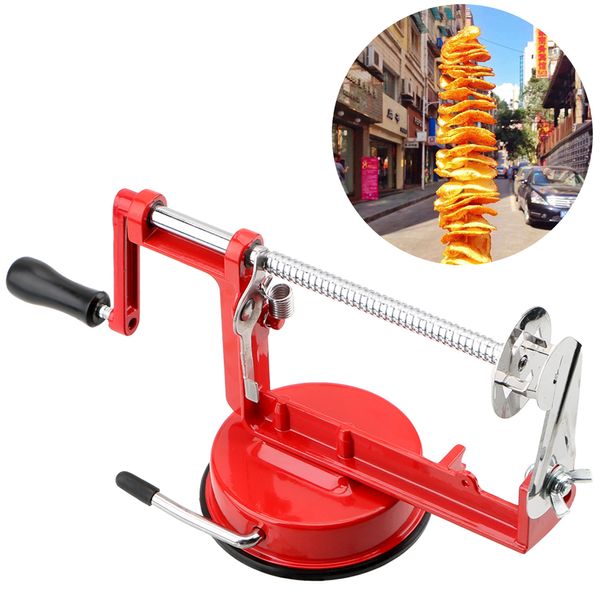 Fruits Légumes Outils Pomme De Terre Pomme Machine Éplucheur Spiralizer Cuisine Maison À Manivelle Clipser Trancheuse Corer Cutter 230721