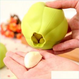 Fruitgroentegereedschap sile knoflook peeler schutten creatieve keuken gereedschap drop levering 2021 home tuin keuken eetbar sporten2010 dhr3g