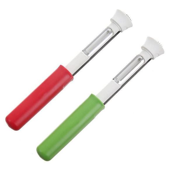 Herramientas de frutas y verduras Acero inoxidable Corer Peeler Pera Manzana Núcleo Cortador de semillas Gadgets de cocina Entrega de gotas Hogar Jardín Comedor Bar Dhxuz