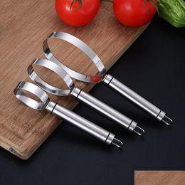 Outils de fruits et légumes en acier inoxydable PP Seed Digger Mangue Slicer Melon Pastèque Splitters Enlever les accessoires de cuisine Drop Deliver Dhmon