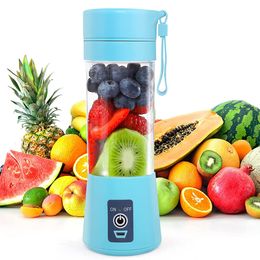 Fruit Vegetable gereedschap USB Oplaadbare elektrische vruchten Juicer Blenders Handheld Smoothie Milkshake Maker Mini Juice Machine Portable Food Mixer Cup 230505