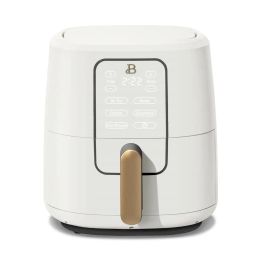 Fryers 6 Quart tactile Air Air Fryer, White Gise by Drew Barrymore