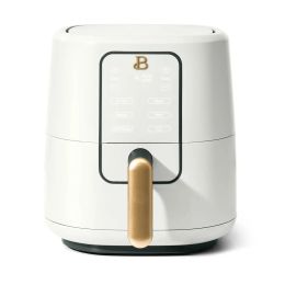 Fryers Beautiful 3 Qt Air Fryer avec technologie de turbocrisp, glaçage blanc par Drew Barrymore