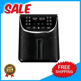 Fryers Gourmia Air Fryer Four Diguct Digital 7 Quart Grand Airfryer Cuissier 12 Touch Touch Cooking Presets