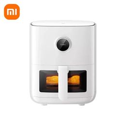 Fryers Xiaomi Mijia Smart Air Fryer Pro 4L 1200W Freidora de aire para hornear soporte de deshidratación de mijia Control de aplicaciones