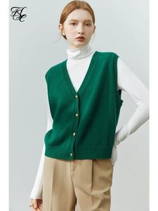 Fsle 100% laine verte blanc kaki femmes ventre d'hiver solide décontracté veste veste de veste dame pour 240513