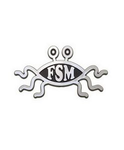 FSM Flying Spaghetti Monster Car Emblem0123456789101046054
