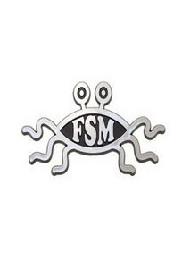 FSM Flying Spaghetti Monster Car Emblem0123456789105297292