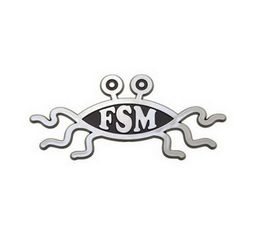 FSM Flying Spaghetti Monster Car Emblem0123456789108177827