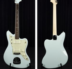 FSR Fabriqué au Japon Guitare électrique traditionnelle Jazzmaster MH 2023 Sonic Blue KM5782 des années 60