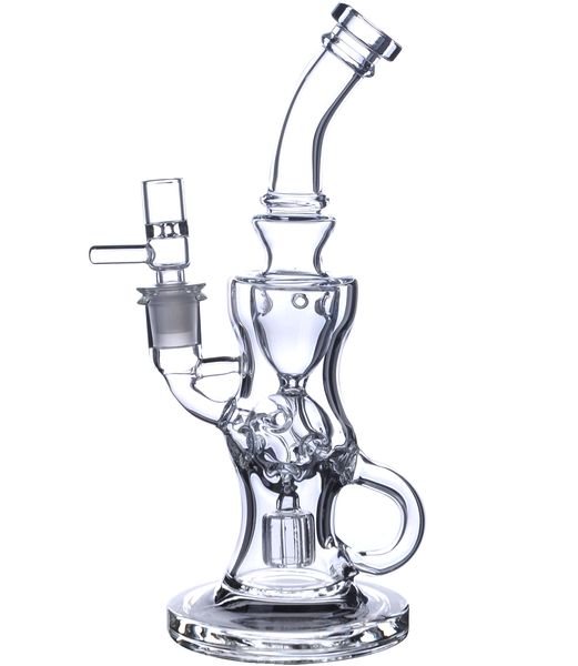 FTK verre bong Recycler fab oeuf bongs toro fumée conduite d'eau plates-formes pétrolières narguilés Matrix perc Klein Torus fumer conduites d'eau joint 14.5mm dab rig