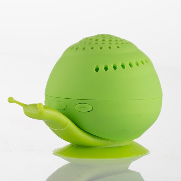 FTPMON Mignon Snail Design BT Bluetooth Wireless Bicycle Subwoofer FM Radio Hands Free Call Boom Box ENCEITE PORTABLE