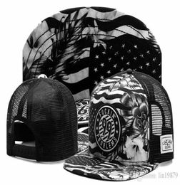 FUCKIN PROBLEMEN 99 mesh usa vlag Hip Hop Snapback Caps Mannen Vrouwen Zomer Stijl Brief Baseball Hoeden Bone4161116