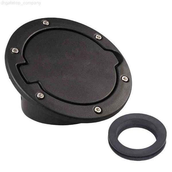 Serrure de porte de remplissage de carburant couvercle de réservoir de carburant avec icône drapeau américain compatible avec Jeep-Wrangler 2007--JK Universal333Y