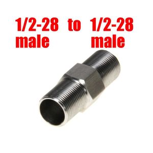 Brandstoffilter 1/228 mannelijke tot roestvrijstalen schroefdraadconnector voor NAPA 4003 WIX 24003 SS Soent Trap End Cap Extension Adapter Drop Deli Dhudq