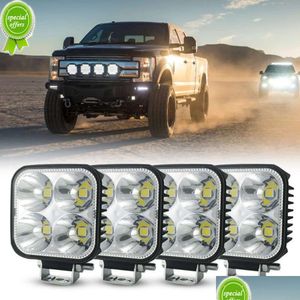 Brandstoffilter auto -oliefilter3 LED -lichtbalk 1600lm overstroming van weg rijden mist lichten Jeep verlichting werk voor Van camper drop levering m dhojn
