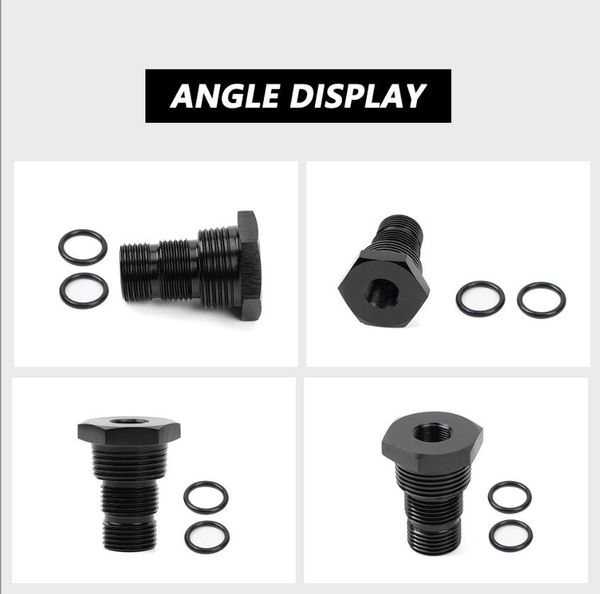 Filtro de combustible Modificación del automóvil Adaptador de filtro de aceite 1/2-28 vueltas 3/4-16 13/16-16 3/4 NPT Drop Delivery Mobile Dhgxl