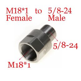 Filtre à carburant Adaptateur de filetage en acier inoxydable M18X1 femelle à 5/8-24 mâle Filtre à carburant M18 SS Soent Trap pour Napa 4003 Wix 24003 M18X1R D Dhba4