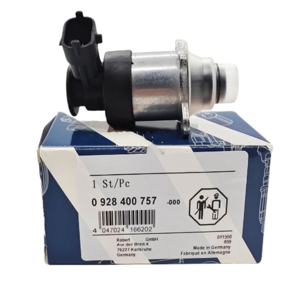 Válvula reguladora de presión de combustible, regulador de válvula de Control de presión de combustible 0928400757 para Bosch Fiat Iveco Cummins para Ford 2011-14 6.7L