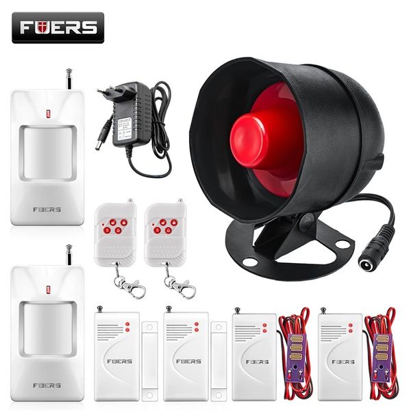 Fuers – haut-parleur sirène, alarme sonore forte, détecteur sans fil, système de Protection de sécurité, maison, Garage