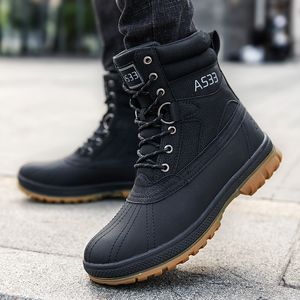 Fujeak Militar Combat Boots Men Ankle Boot Winter Warm Tactical Army Shoes Outdoor Work Shoe Masculino Moda Sapatos Casuais Tamanho Grande