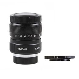 Fujian 25 mm f1.4 CCTV TV Lens C-N1 Mount Ring pour Nikon 1 J5 S2 J4 V3 AW1 S1 J3 V2 J2 J1 V1 240506