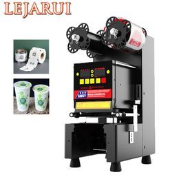 Volledige automatische Cup Sealer Milk Tea Shop Plastic papieren kopje afdichtmachine