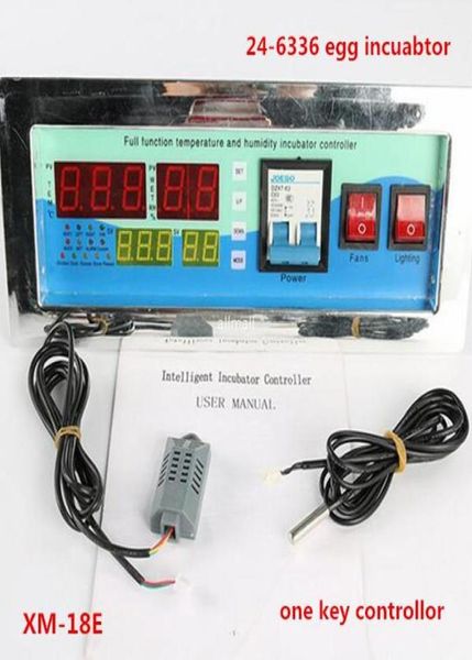 Incubadora de huevos automática, controlador de temperatura y humedad, controlador digital para 6854936