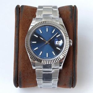 Reloj de movimiento de motor completamente automático para hombres, ventana grande, fecha, zafiro resistente al agua, vidrio a prueba de rasguños, esfera de 41 mm, bolso maestro, acero inoxidable de calidad 316