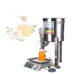 Máquina de llenado de líquido químico de miel de miel pequeña completa