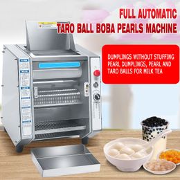 Boule de taro entièrement automatique Popping Boba Pearls Machine Sago Tapioca Pearl Ball / Taro Ball / Boule de manioc sans remplissage Machines à boulettes rondes