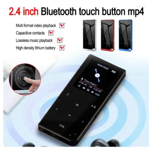 Bluetooth Full-Bluetooth 5.0 Insiding MP3 Music Player Hifi Portable Audio Walkman con FM // Recorder/MP4 Video