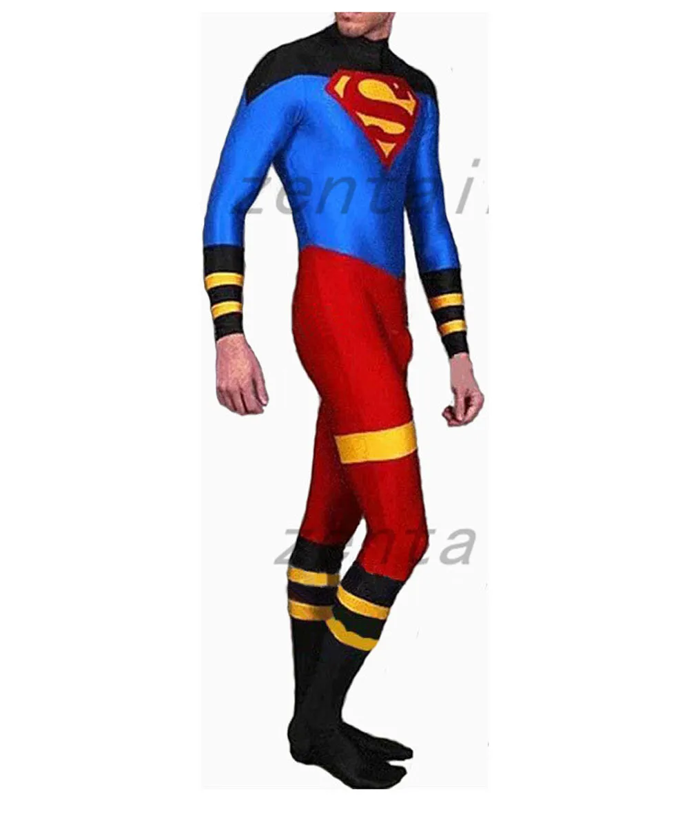 Belonend Verstelbaar Pelagisch Full Body Lycra Spandex Huid Pak Catsuit Party Kostuums Superboy Zentai  Halloween Party Cosplay Zentai Pak Van 27,64 € | DHgate