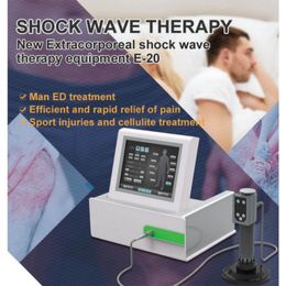 Masseur corporel complet 200MJ Energy Extracorporel Shock Wave Wave Therapy ESWT Shockwave Ed1000 Machine pour ED