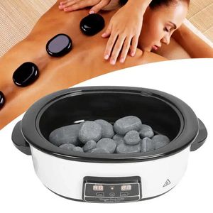 Masajeador de cuerpo completo 27 unids/set Calentador de piedras de masaje Estrés Alivio del dolor de espalda Cuidado de la salud Lava Basalto Masaje Piedra Calefacción para salón de belleza SPA Centro 231128