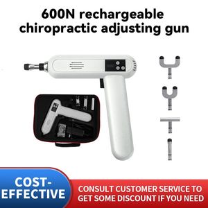 Full Body Massager 600N Oplaadbare Chiropractie Activator Massage Gun Drop Elektrisch verstelgereedschap Quiropraxia Instrumentos 231113