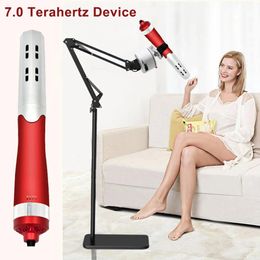 Full Body Massager 7.0 Versie Terahertz Wave Cell Light Magnetisch Gezond Apparaat Thz Fysiotherapie Platen Lichaamsmassage Elektrische Verwarming Haarblazer 231215