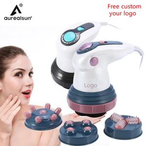 Volledige lichaamsmassager Body Electric Massager Anti -cellulitis draagbaar vet afslanke gezondheidszorg massage instrument trillingen cervicale wervelkolom nek taille 230211