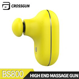 Masseur complet du corps CROSSGUN Mini pistolet de massage mignon électrique portable pour une relaxation musculaire profonde cou dos pied jambe épaule petit 230831