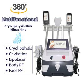 Ganzkörpermassagegerät, Kryolipolyse, Kryo-Doppelkinn-Behandlung, Fettgefrieren, Körperschlank-Maschine, Lipo-Laser-Kavitation, Kryolipolisis