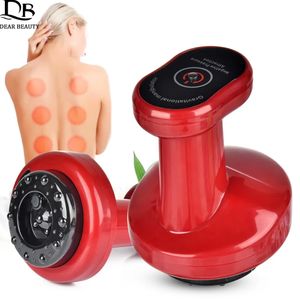 Masseur complet du corps, dispositif de raclage du dos sous vide électrique, ventouse professionnelle, thérapie méridienne, brûlage des graisses, outil de Massage Gua Sha 231113