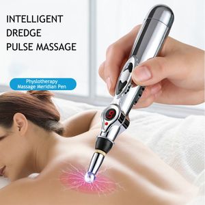 Full Body Massager Elektronische Acupunctuur Pen Point Meridian Energy Acup Massage 231204