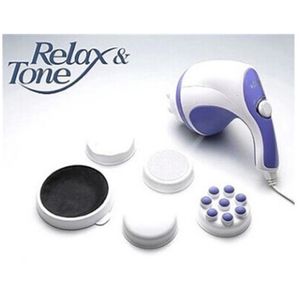 Masseur complet du corps En-têtes Spin Body Massager Relax Spin Tone Minceur Perdre du poids Brûler les graisses Appareil de massage complet du corps 230718