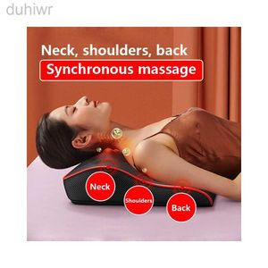 Masseur corporel complet massage multifonction massage oreiller couche épaule arrière électrique saine voiture shiatsu masseur 240407
