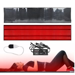 Full Body Massager Red Light Therapy Devices in de buurt van infrarood LED Grote pad rugpijn verlichting voor onderrug lichaam schouderhals thuisgebruik en yoga