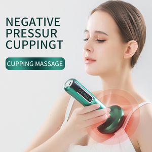 Masajeador de cuerpo completo Tricolor Electric Massager Guasha Antielulitu Vacuum Suction Cup Beauty Health Shating Infrarrojo Calor Masaje de adelgazamiento THERA 230211